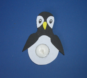 Teelicht Pinguin