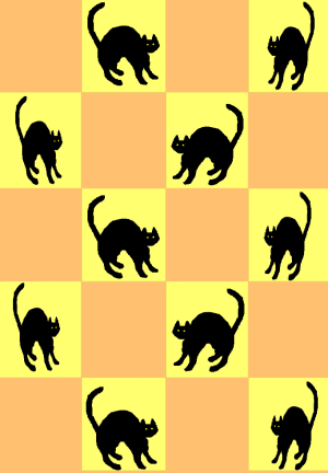 Geeschenkpapier Katze